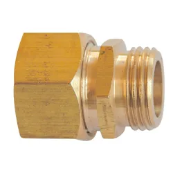 Raccord bicône Mâle droit  type 704B laiton à olive