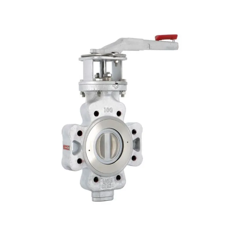 vanne à papillon double excentration acier PN16 ou Class 150 PN20