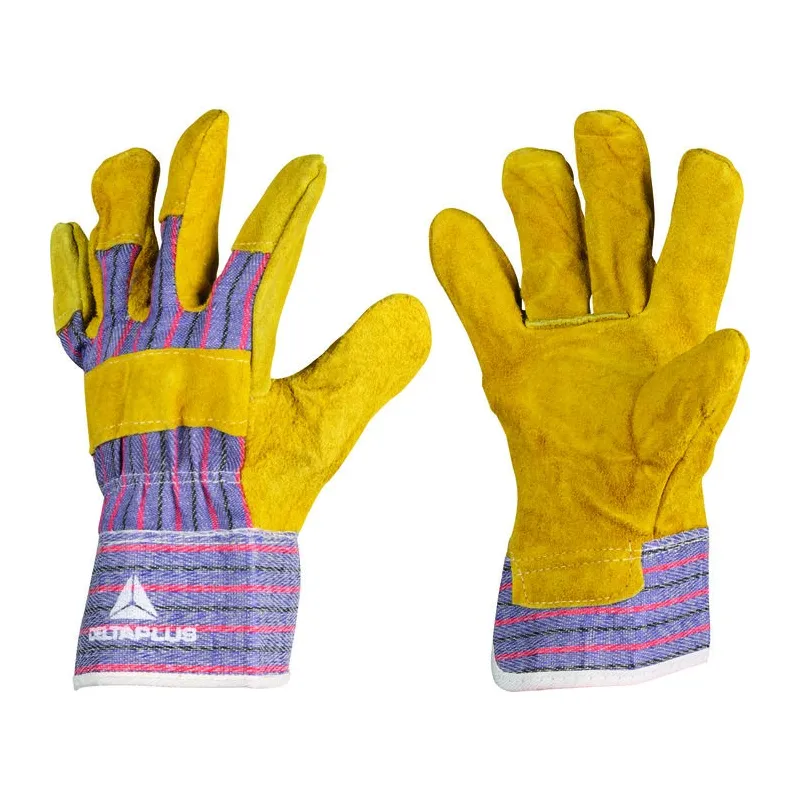 Gants DOCKERS 204 croûte de vachette / coton 
