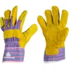 Gants DOCKERS 204 croûte de vachette / coton 