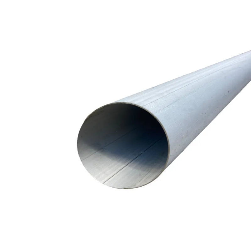 TUBE INOX 304L POLI ALIMENTAIRE SMS SOUS GAINE PVC ?63 x 1,5mm (2 barres de  3m)