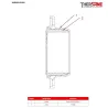 Nomenclature Bride libre raccordement pour tube PVC
