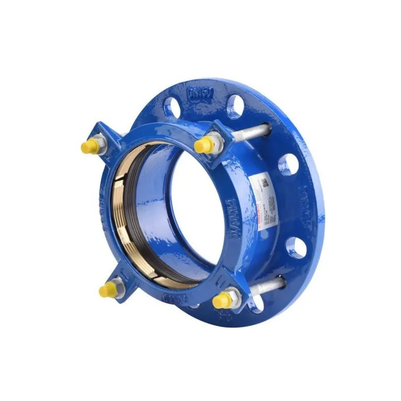 Adaptateur à bride verrouillée avec talon d'appui