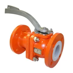 Robinet à tournant sphérique fonte XOMOX revêtu PFA