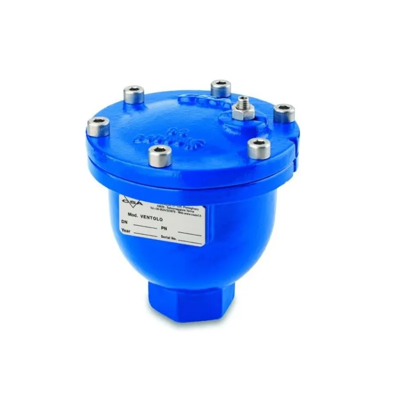 Ventouse automatique simple fonction fonte CSA