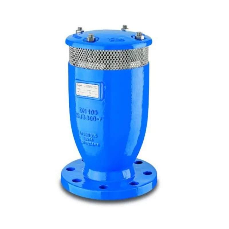 Ventouse triple fonction fonte avec protection anti-belier CSA FOX RFP