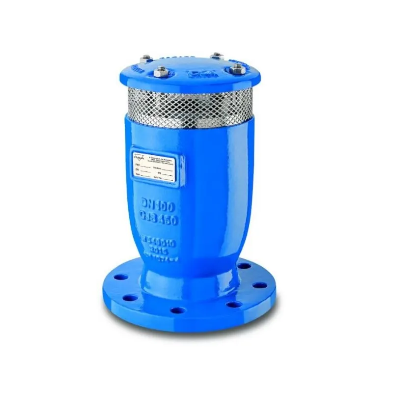 Ventouse triple fonction fonte avec protection anti-belier CSA LYNX RFP