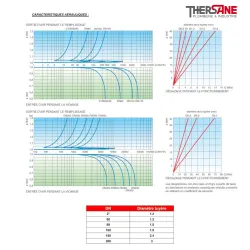 Caractéristiques aérauliques Ventouse triple fonction fonte avec protection anti-belier CSA LYNX RFP