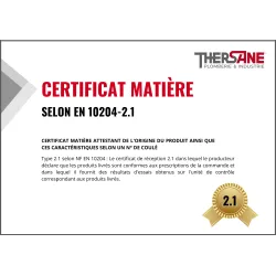 Certificat matière CCPU 2.1