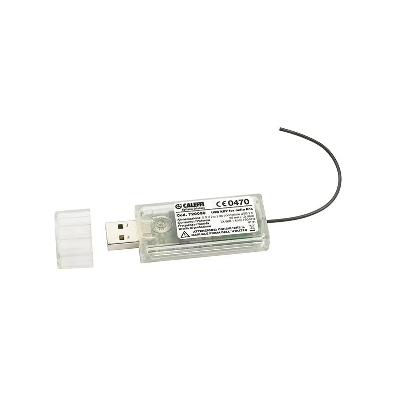 Dispositif USB radio transmetteur pour répartiteur de consommation thermique
