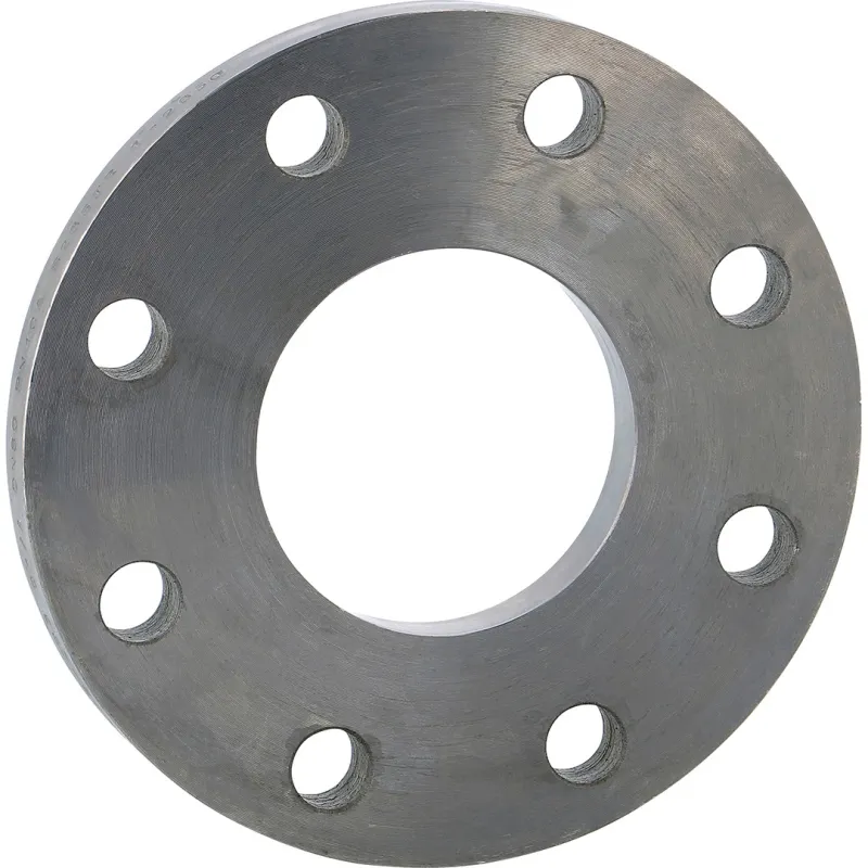 Bride plate amincie à souder face droite sans portée de joint PN 10 - type 01 A - S235JR