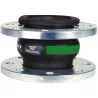 Compensateur de dilatation industriel TEGUFLEX® entraxe 130mm CSM à brides VERT