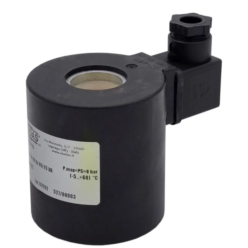 Bobine + connecteur pour électrovanne fioul MADAS type MN28