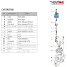 Construction ESM 86 - Electrovanne laiton à membrane assistée NF