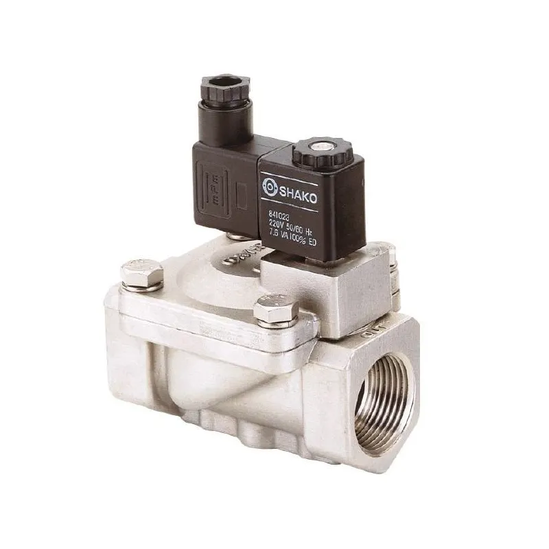 SPU 225 - Électrovanne inox à membrane assistée NF
