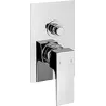 Mitigeur chromé bain douche encastré THEWA MAA61