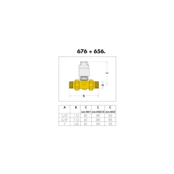 Schéma vannes de zone 2 voies directionnelles