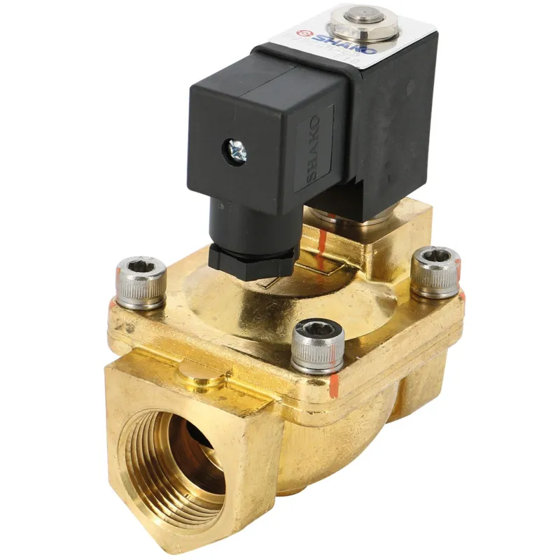 PU 225-H - Electrovanne laiton 25 bar à membrane assistée NF