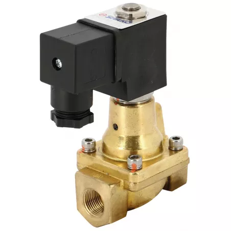 PU 225-X - Electrovanne laiton 50 bar à membrane assistée NF