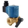 ECM 93 - Electrovanne laiton à commande manuelle 1/2'' NF