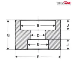 Plan Réduction S3000 A105N SW (socket welding)