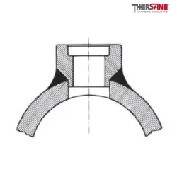 Exemple Bossage S3000 acier A105 SW