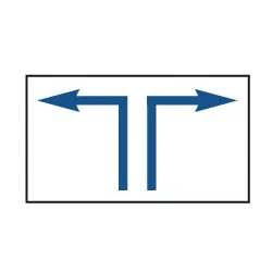 Schéma vanne directionnelle à boisseau cylindrique 3 voies