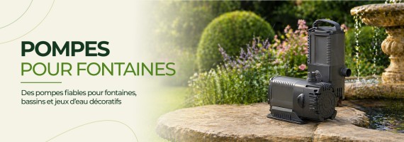Pompes pour fontaines